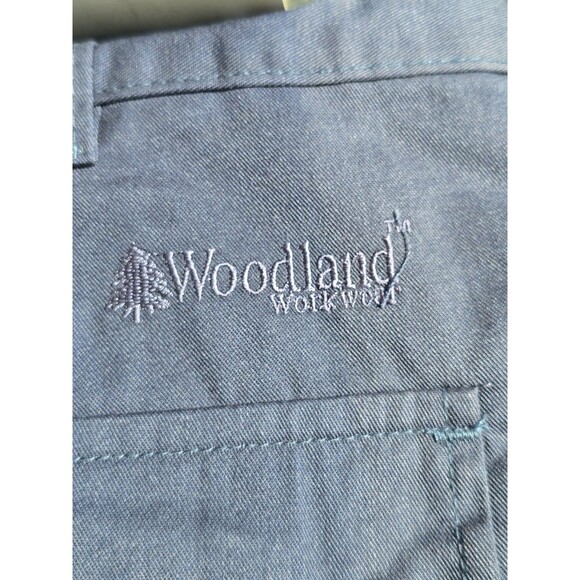 Woodland Workwear Kneedz Blue Work Pant Gel Knee Pads Built-in Relaxed 40x32 NWT - Picture 14 of 14